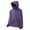 Purple, variant on Sentmoon Mens Rashs Guard Long Sleeve Hooded Neck Hooded Sun Shirts for Men Zipper Detail Solid Color Loose Exercise Tops for Men with Pockets Trendy Summer for Beach Vacation S