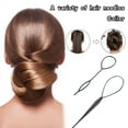 thumbnail image 2 of Womens Hair Clips Hair Tail Twister Hair Style Helper Bun Styler Hair Twister Tool For Braiding Ponytail French Braiding, 2 of 4