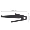 thumbnail image 2 of unbranded 20Ud Clips Plásticos Para Correderas De Cajón Con Mecanismo Anticaídas Negro Duradero, 2 of 8