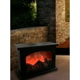 thumbnail image 3 of Kyoffiie Fireplace Lantern Simulation Log Fire Place Lantern USB or Battery Powered Fire Lamp Realistic LED Fireplace Lantern Reusable Touch Switch Fireplace Light for Home, 3 of 7