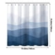 thumbnail image 3 of pstuiky Cortina de ducha con estampado digital de empalme degradado cortina de baño con cortina colgante cortina de ducha con patrón de partición de baño, 3 of 6