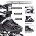 thumbnail image 4 of Patines en línea METROLLER para niñas, niños, mujeres y hombres, 4 of 7