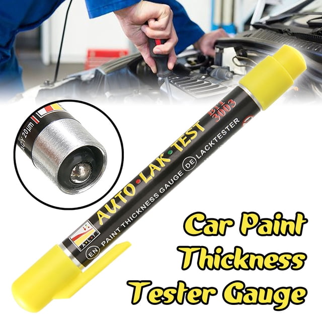 NARABB Car Paint Thickness Tester Meter Gauge CRASH CHECK TEST,Auto Paint Film Tester