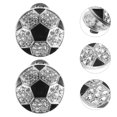 thumbnail image 1 of unbranded 2Ud Pin Esmaltado De Fútbol Con De Para Eventos Deportivos, 1 of 8
