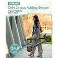 thumbnail image 2 of Electric Scooter for Adults, 350W Portable Folding Commuting Scooter, 16 Mph Top Speed, Max 19 Miles Long-Range, with Double Braking System and App, 8.5", 2 of 6
