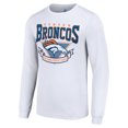 thumbnail image 2 of Men's Starter White Denver Broncos '80s Inspired Team Logo Long Sleeve T-Shirt, 2 of 3