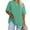 Green, variant on Sherrylily Women Plus Size T Shirts Oversized Half Sleeve Tunic Top