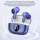 thumbnail image 5 of Auriculares inalámbricos BESNOOW Bluetooth 5.4 HiFi Stereo Blue, 5 of 7