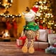 thumbnail image 1 of Christmas Giraffe Stuffed Animal Plush Toy-Super Soft Wild Animal Dress Up with Red Santa Claus Outfit, Cute Wildlife Gift Perfect Holiday, Personalization Gift for Birthday, Romantic Date-17 Inch, 1 of 6