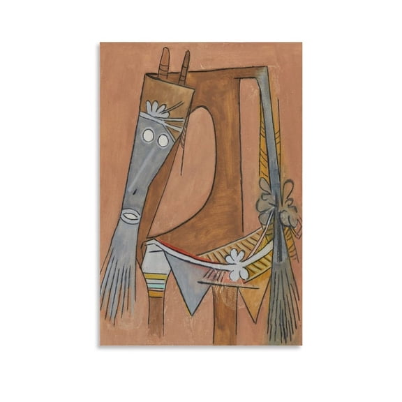 Wifredo Lam Sans Titre Art Painting Print Photo Art Painting Canvas Poster Home Decorative Bedroom Modern Decor Posters Gifts
