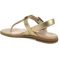 thumbnail image 3 of Vionic Women's Cora Toe Post Slingback Sandal Gold Metallic 9.5M, 3 of 5