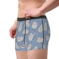 thumbnail image 4 of Daiia Cute Fat Cat Men's Underwear Boxer Briefs, Cotton Stretch Moisture-Wicking Underwear-Small, 4 of 9