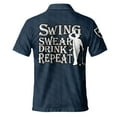 thumbnail image 3 of Golf Polos Short Sleeve Performance Golf Shirts Mens Golf Shirt Moisture Wicking Dry Fit Performance Sport Short Sleeve Golf 4, 3 of 7