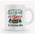 thumbnail image 2 of Christmas Coffee Mug (11 Oz) - THIS IS MY HALLMARK CHRISTMAS MOVIE WATCHING MUG - Perfect Gifts for Family, Friends, Coworkers [Pack of 6], 2 of 5