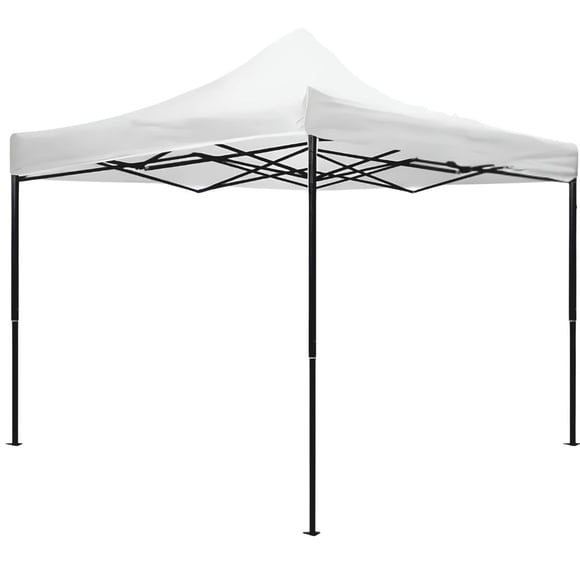 Toldo Carpa Plegable Reforzada sin Paredes 2x2 m Color Blanco