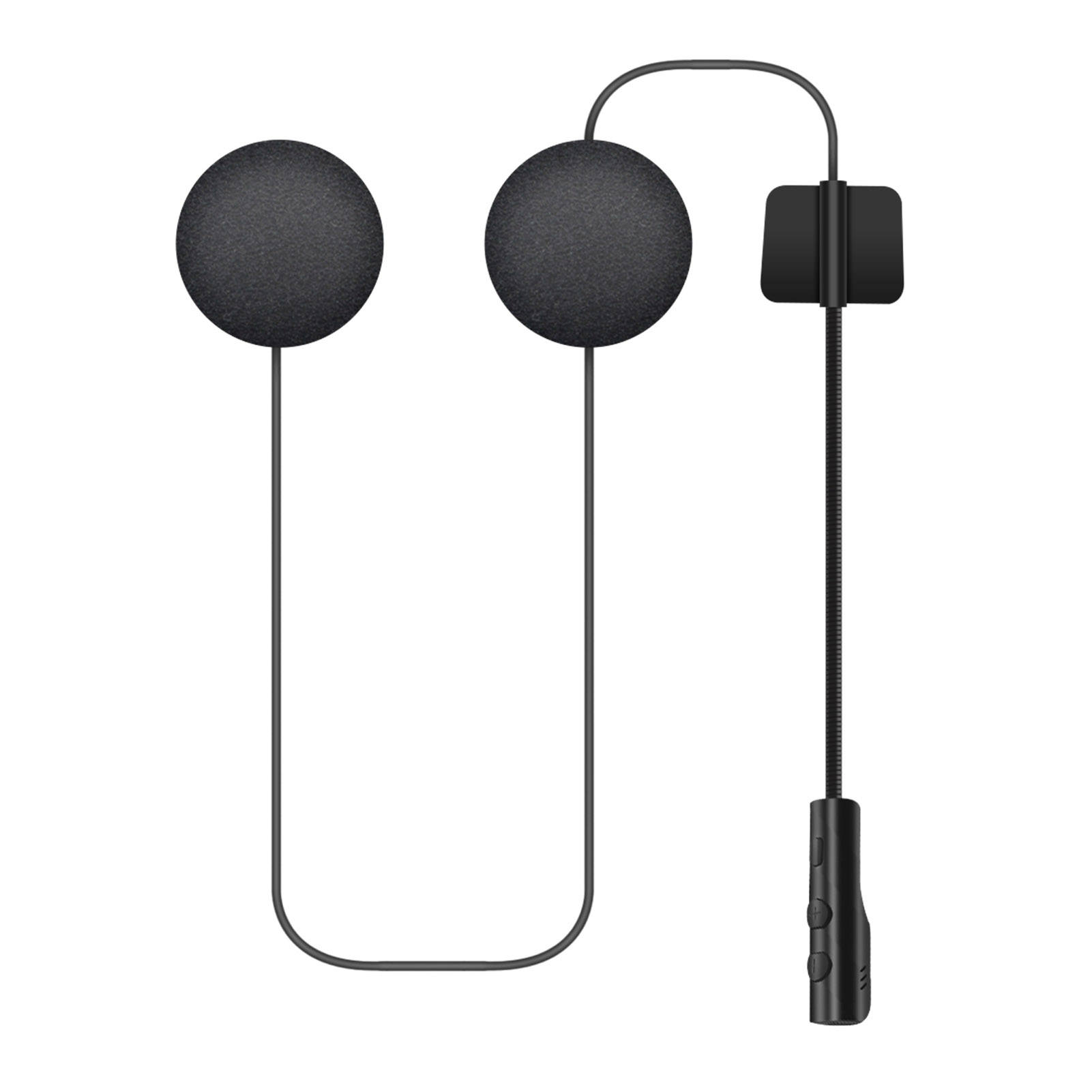 Soumake Helmet Headphone Stereo Sound Effect Noise Reduction Portable Bluetooth-compatible 5.0 Motorcycle Helmet Intercom for Motorbike