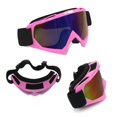 thumbnail image 4 of Gafas 4-FQ para moto, todo terreno, motocross, moto de cross, esquí, color rosa, 4 of 7