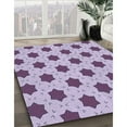 thumbnail image 2 of Ahgly Company Indoor Rectangle Patterned Mauve Purple Area Rugs, 7' x 9', 2 of 6