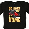 thumbnail image 4 of Inktastic Go Kart Funny Go Karting Boys or Girls Long Sleeve Baby Bodysuit, 4 of 5