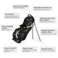 Costway Golf Stand Bag Portable Lightweight Golf Carry Club Bag w/ 8