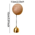 thumbnail image 3 of Hbdhejl Wooden Chime Entryway Doorbell Alert Home, 3 of 5