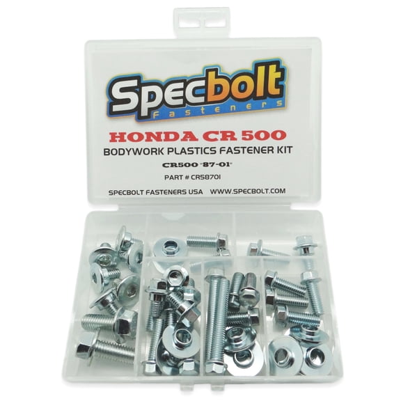 HONDA CR500 87-01 PLASTICS BOLT KIT