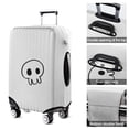 thumbnail image 5 of Stretch Luggage Cover L(25-28in)– Elastic Travel Suitcase Protector with Handle Openings & Bottom Closure, Washable Polyester Spandex Cover for 18"-32" Suitcases, S/M/L/XL Size, 5 of 6