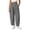 *1-Black, variant on VBVC Women's Gingham Wide Leg Lounge Pants , Casual Plaid Pull-On Trousers For Women , Ladies' High Waist Elastic Pants with Pockets,Army Green,S-2XL