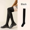thumbnail image 5 of 2Pairs Autumn/Winter Velvet Thickened Warm Thigh Stockings Terry Stockings, 5 of 15