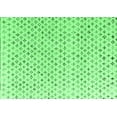 thumbnail image 1 of Ahgly Company Indoor Rectangle Abstract Emerald Green Modern Area Rugs, 2' x 5', 1 of 4