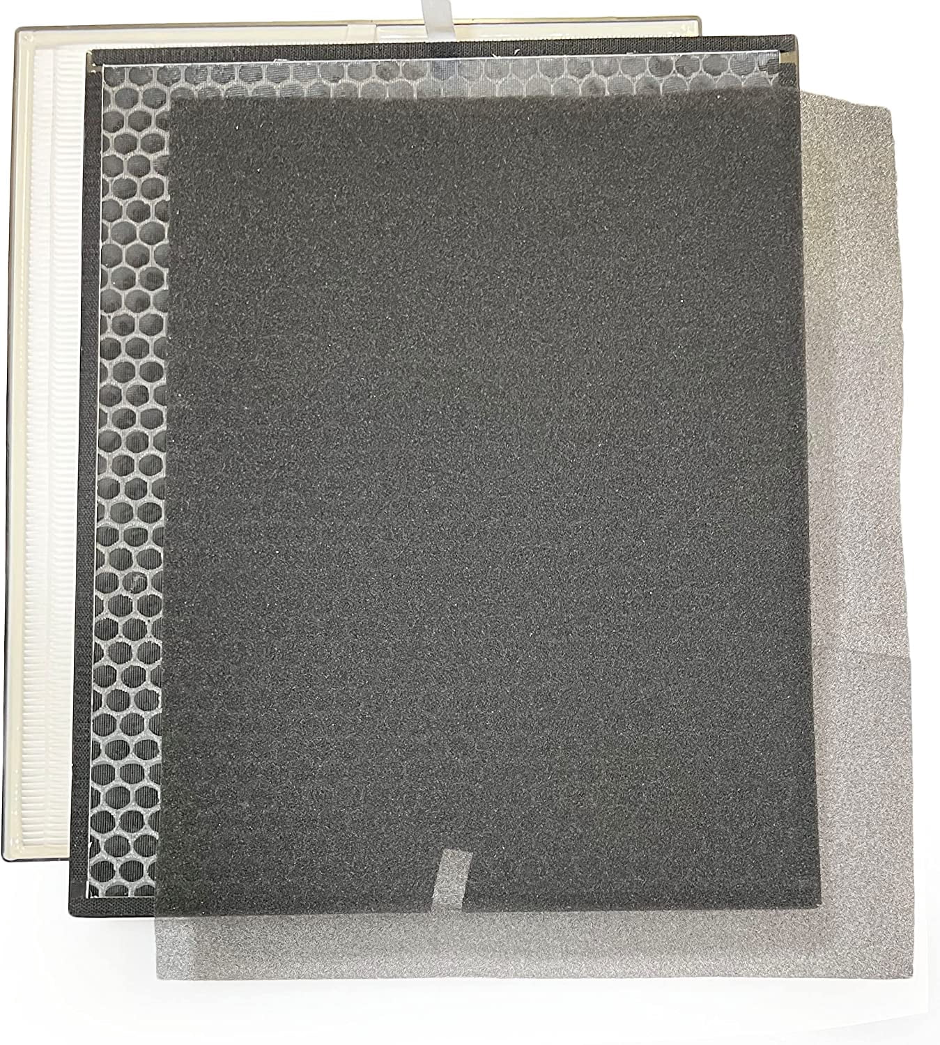 HEPA Filter Carbon Replacement Set For Air Doct Air Purifier 3000 3000M Includes (1) HEPA (2) Carbon VOC Filters (4) Pre Filters