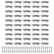thumbnail image 5 of 50PCS Stainless Steel Angle Corner Brackets Furniture Corner Connector Brace Joint for Fastener Bedframe Cabinet Drawer, 5 of 5