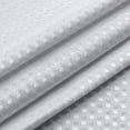 thumbnail image 3 of Teva Solid Waffle Shower Curtain White, 3 of 4