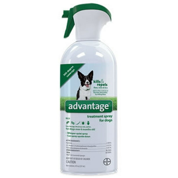 Advantage Flea and Tick Treatment Spray for Dogs, 8 oz.