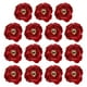 Uxcell Artificielle Fleur Tête Fausses Fleurs Têtes en Vrac Soie Pivoine Têtes Simulation Fleur Bordeaux 15 Pcs – image 1 sur 6