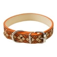 thumbnail image 1 of Reflective Wind Leather Check Pet Collar for Cat and Small Dog Night, 1 of 4