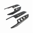 thumbnail image 1 of For Nissan Navara Np300 2016-2021 Car Carbon Fibre Window Glass Lift Switch Button Panel Cover Trim, 1 of 5