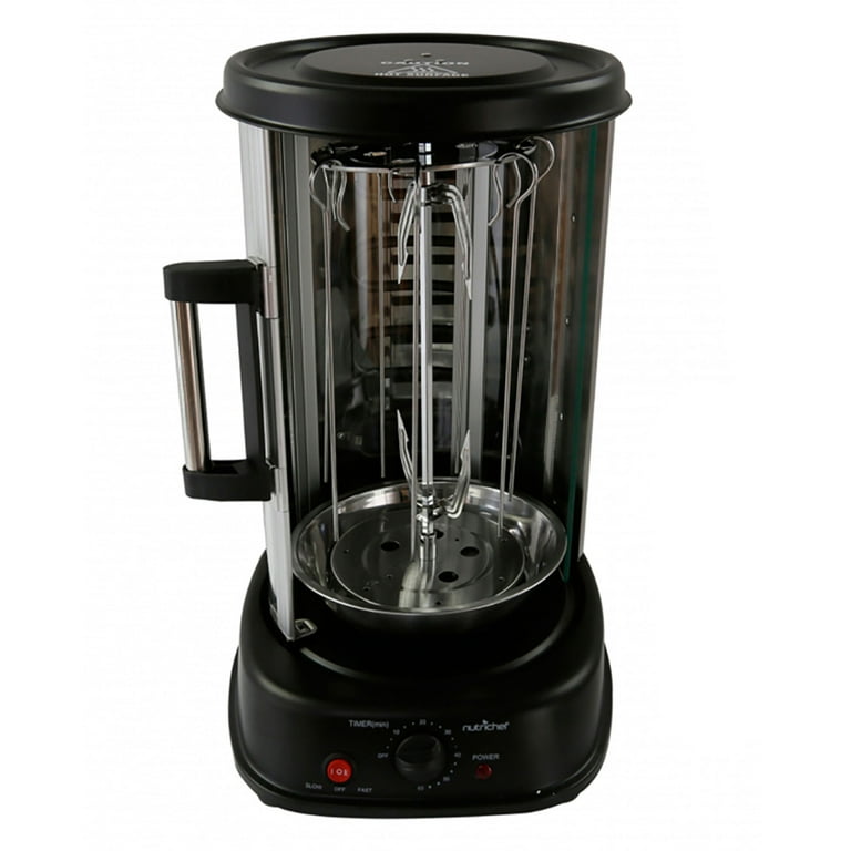 NutriChef PKRTVG34　ローテーションケボブクッカー　ケバブ Vertical Rotisserie Oven - Rotating Kebob Cooker — NutriChef