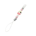 thumbnail image 2 of Chain Clip Feeding Accessories Handmade for Newborn Pink, 2 of 4