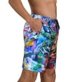 thumbnail image 3 of Power Rangers Mens Swim Trunks Quick Dry Board Shorts with Mesh Lining, Hawaii Beach Shorts Swimwear Bathing Suits, 3 of 7