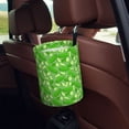 thumbnail image 5 of Naloa Green Cucumber Car Trash Can Garbage Car Accessories Trash Can Car Waste Bin for for Driver and Passenger Any Vehicle, 5 of 7