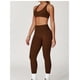 thumbnail image 3 of Conjuntos de entrenamiento for mujer, sujetador deportivo de 2 piezas, camiseta sin mangas, leggings de cintura alta, ropa deportiva for gimnasio y yoga, top de entrenamiento for mujer, 3 of 6