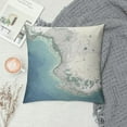 thumbnail image 2 of GOSMITH  Nautical Chart-Cape Cod Bay Throw Pillow,  Multicolor, 2 of 5