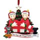 thumbnail image 1 of Colgante de adorno para árbol de navidad familiar, decoración de fiesta en casa, familia de renos de 2 a 6 personas, adornos de navidad 2022, 1 ud., 1 of 4
