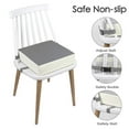thumbnail image 2 of Toddler Booster Seat For Dining Table (only Booster Foam Seat), Pu Washable 2 Straps, 2 of 5