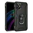 thumbnail image 1 of [PST] iPhone 12 / iPhone 12 Pro (6.1") Rotating Ring Case, Heavy Duty Drop Protection Hybrid Rugged Hard Phone Case Cover with Ring Stand, 1 of 3