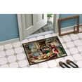 thumbnail image 4 of Carolines Treasures DAC3722JMAT 24 x 36 in.  Basset Hound Christmas Cookies Doormat, 4 of 5