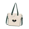 thumbnail image 4 of S SERENABLE Pickleball Bag Outdoor Sports Bag Multifunctional Waterproof Stylish Handbag Beige, 4 of 9