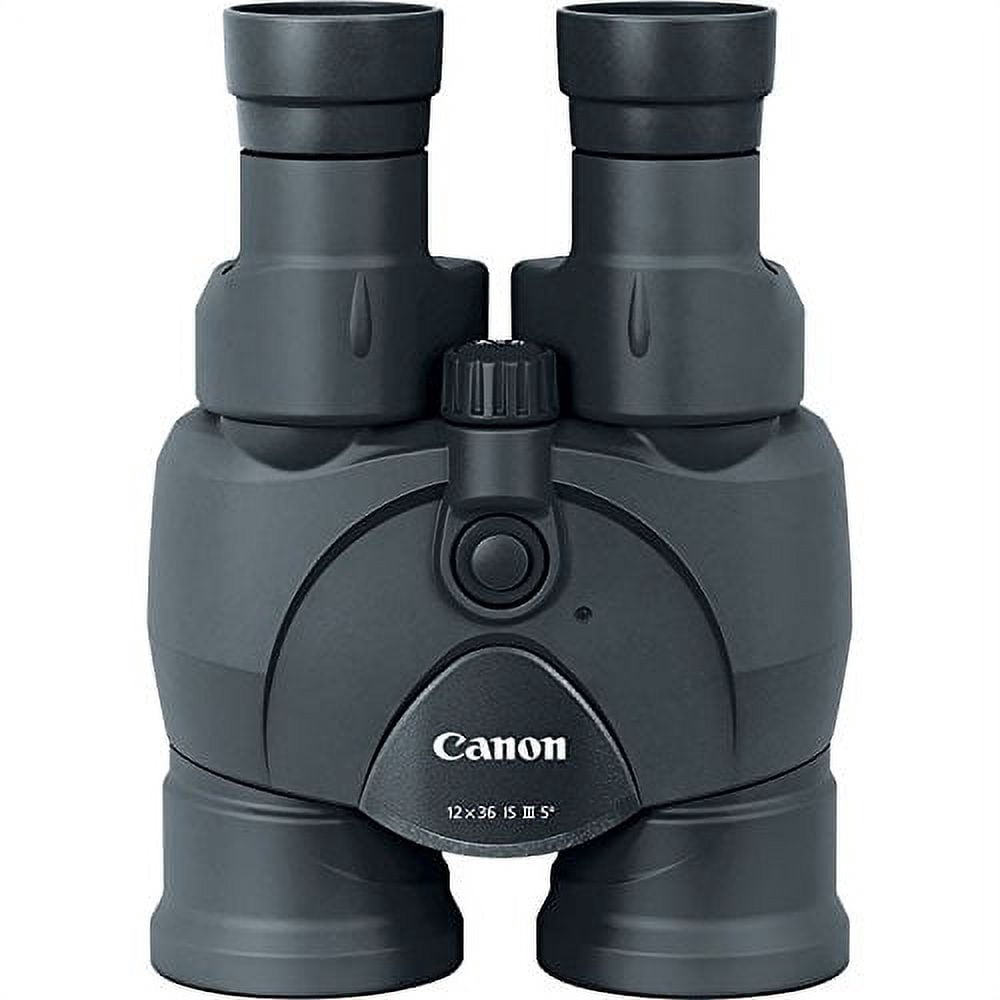 Canon 12x36 is III Image Stabilized Binocular Starters Bundle(International Model)