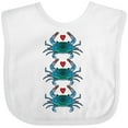 thumbnail image 3 of Inktastic Blue Crab Lover Boys or Girls Baby Bib, 3 of 4